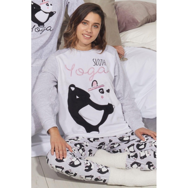 Pijama Mujer Gris 55843 Admas ADMAS