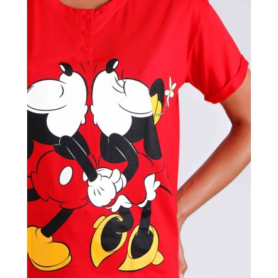 Pijama 55978 Rojo Minnie Mouse Disney ADMAS