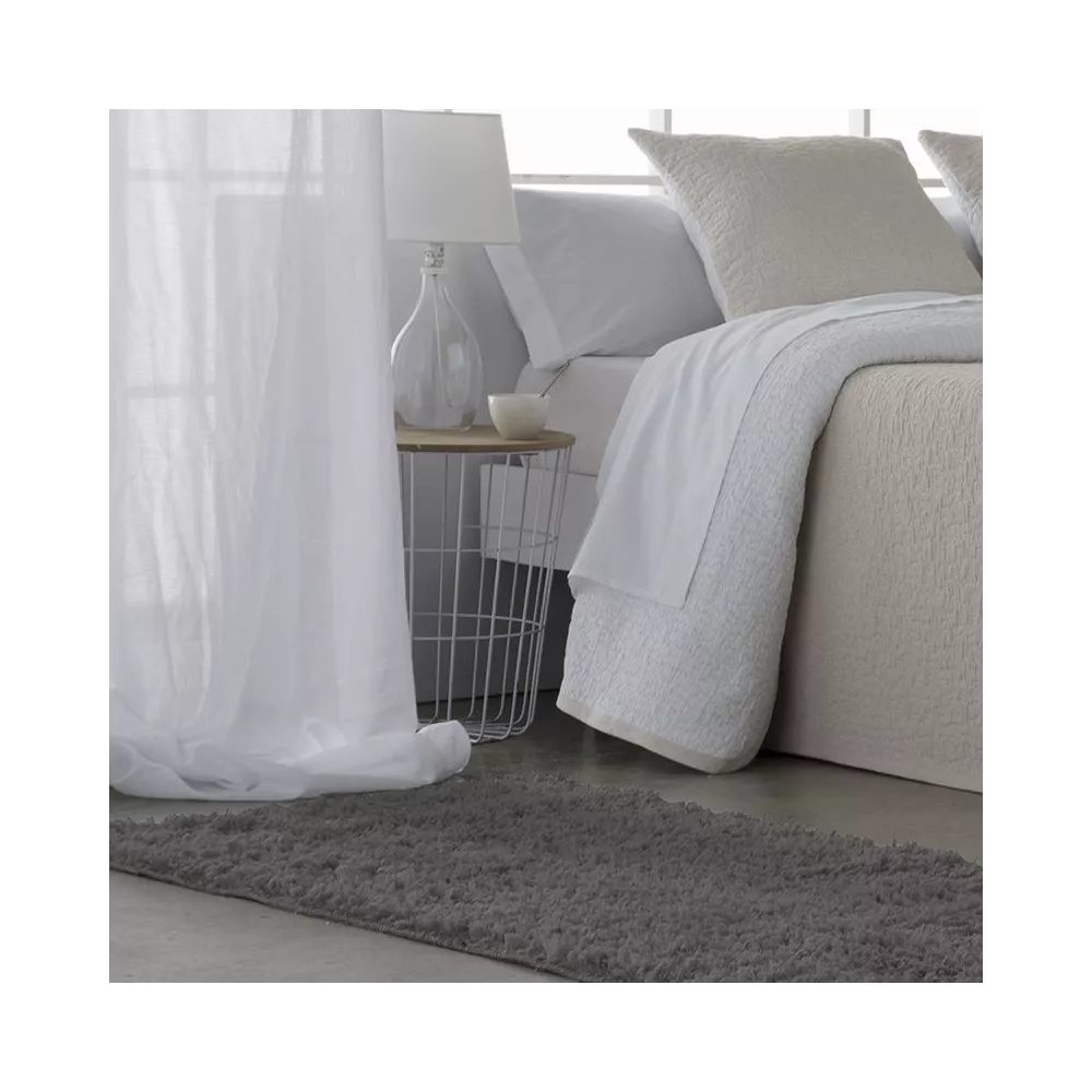 Tapete Antiderrapante Shaggy Ampala Barceló Casa Marrom