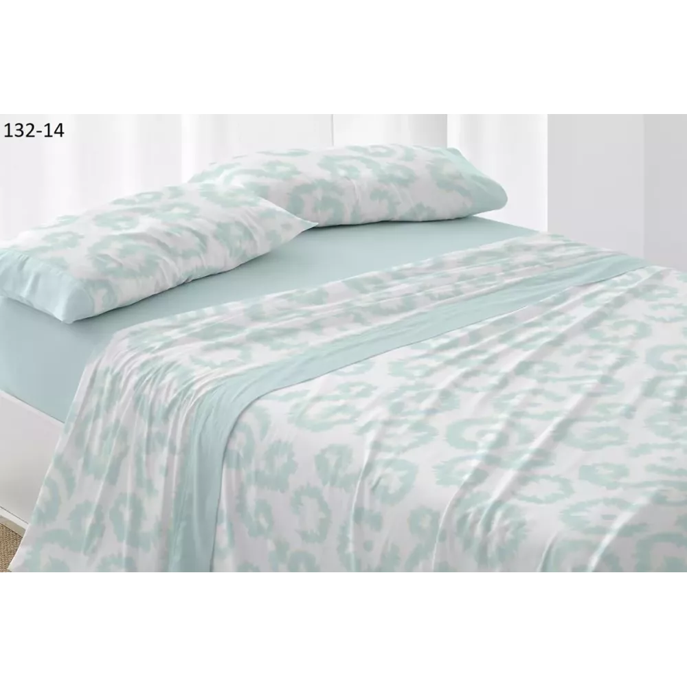 Bettwäsche Set 132 Türkis Burrito Blanco
