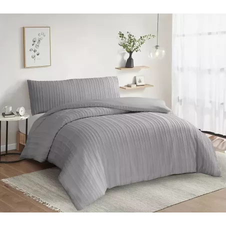 Couvre-lit Bouti Constanz Gris Stilia