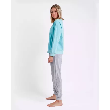 Pigiama Donna Turchese 60425 Admas