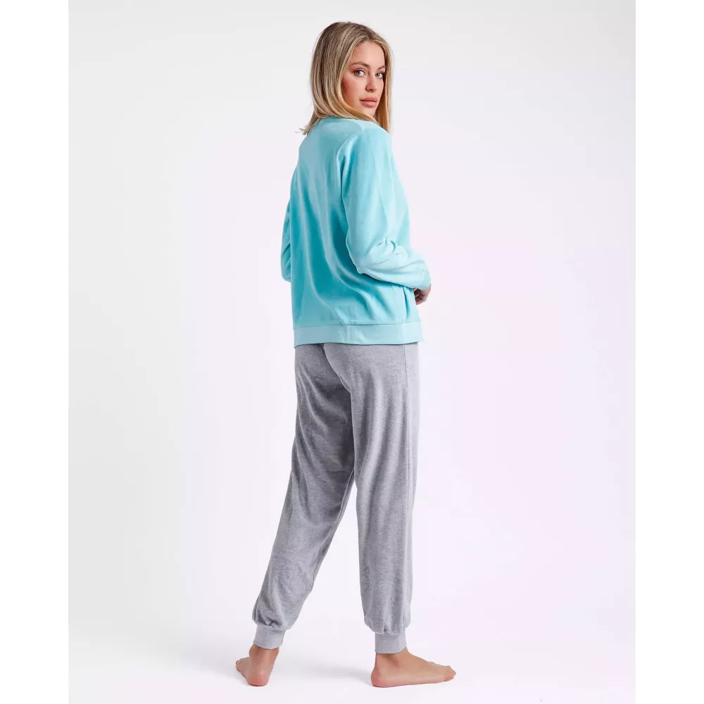 Pigiama Donna Turchese 60425 Admas