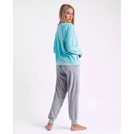 Pigiama Donna Turchese 60425 Admas
