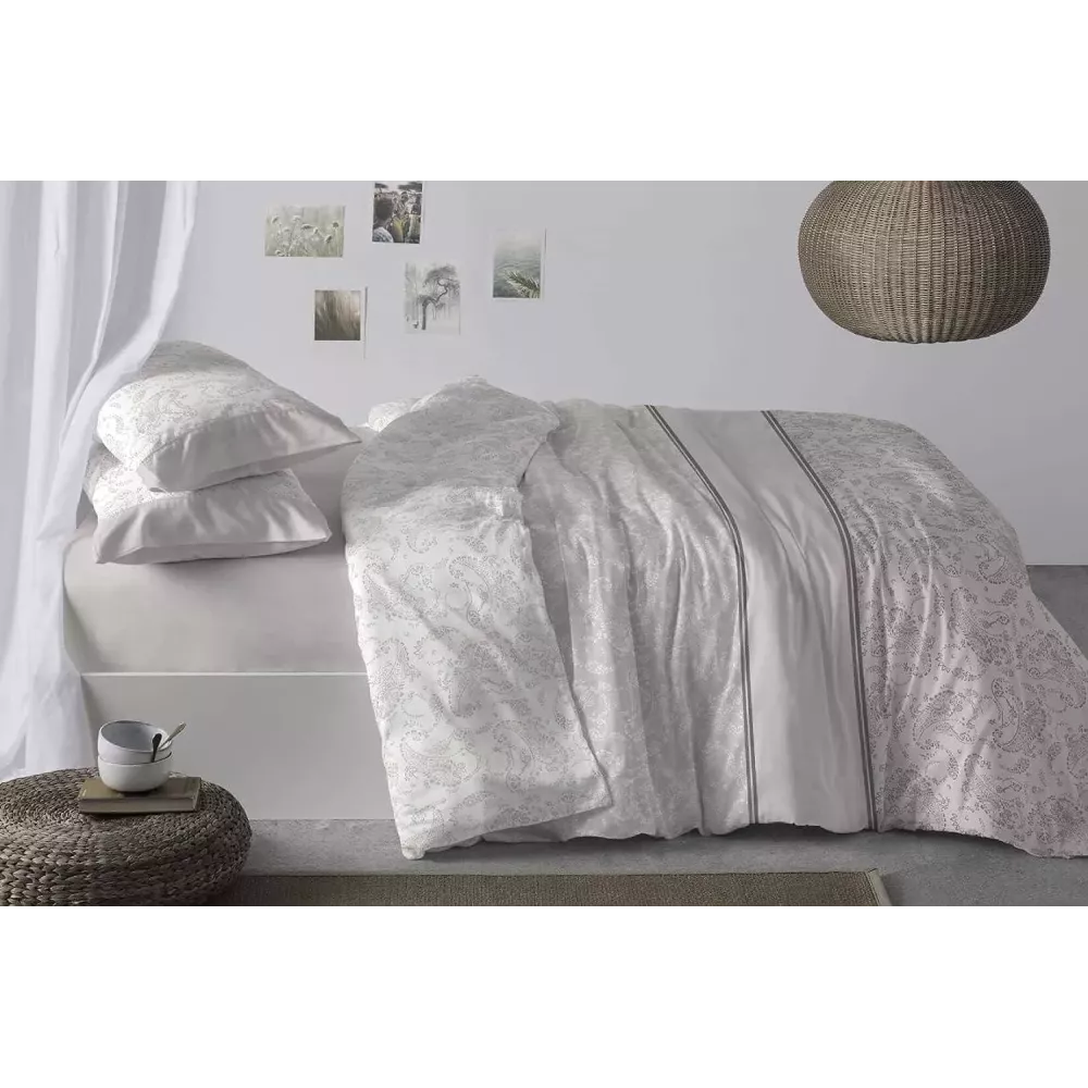 Housse de Couette 38 Marron Burrito Blanco