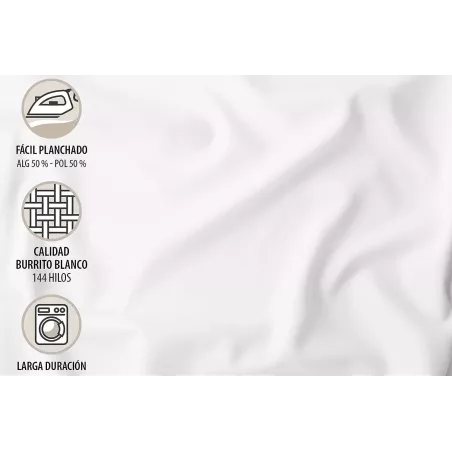 Housse de Couette 38 Marron Burrito Blanco