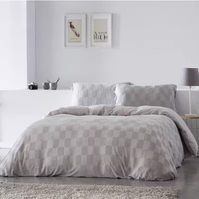 Duetto Copripiumino Elba Reversibile Elba 100% Cotone Naturals