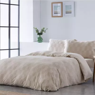 Duetto Copripiumino Elba Reversibile Elba 100% Cotone Naturals