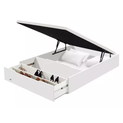 Canapé Abatível Madeira 25 Tampa com Sapateira Tecido 3D Flex (Várias Cores)