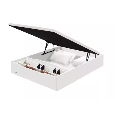 Canapé Abattable Bois 25 Couvercle avec Range-chaussures Tissu 3D Flex (Plusieurs Couleurs)