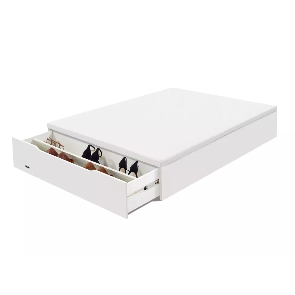 Divano Letto Ribaltabile Space con Scarpiera Flex (Vari Colori)