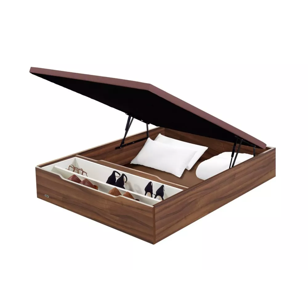 Divano Letto Ribaltabile Space con Scarpiera Flex (Vari Colori)