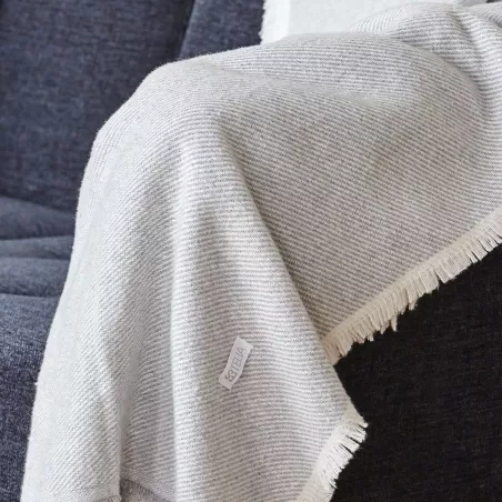 Couverture Lares 100% Coton Recyclé Es-Tela