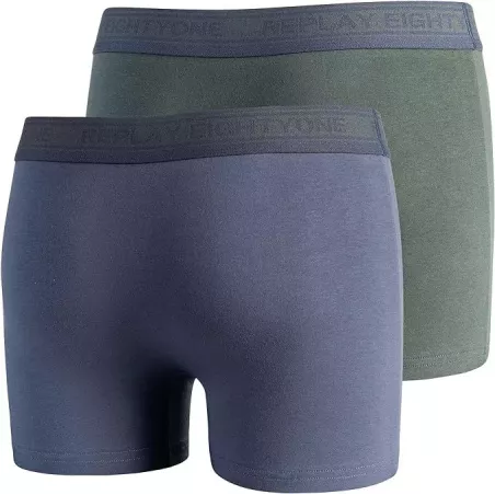 Pack 2 Boxer 208 Verde Replay