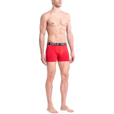 Pacchetto 2 Boxer 093 Rosso Replay