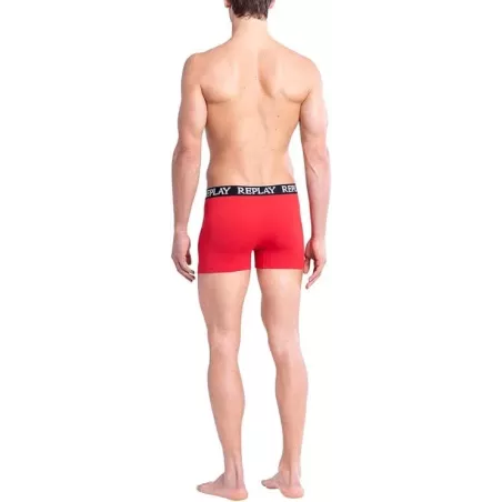 Pacchetto 2 Boxer 093 Rosso Replay