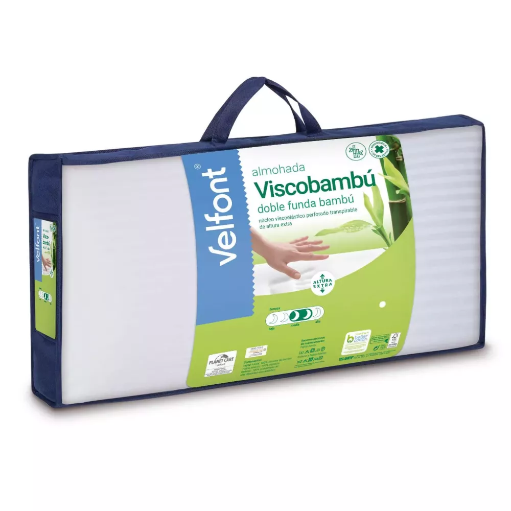 Viskoelastisches Viscobambú Kissen Velfont