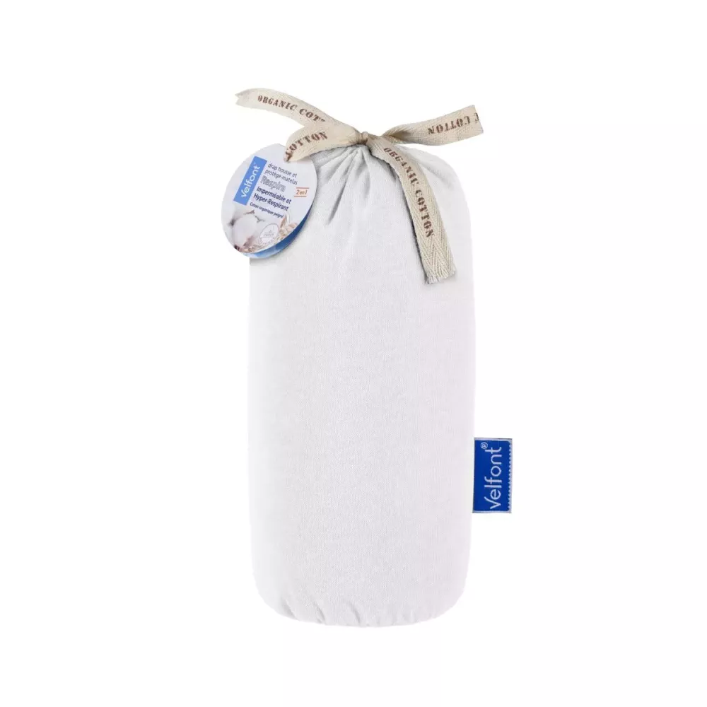 Lenzuolo con angoli Respira Bianco Velfont