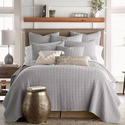Colcha Bouti Abelie Stilia (Disponibile in colore Grigio o Naturale)