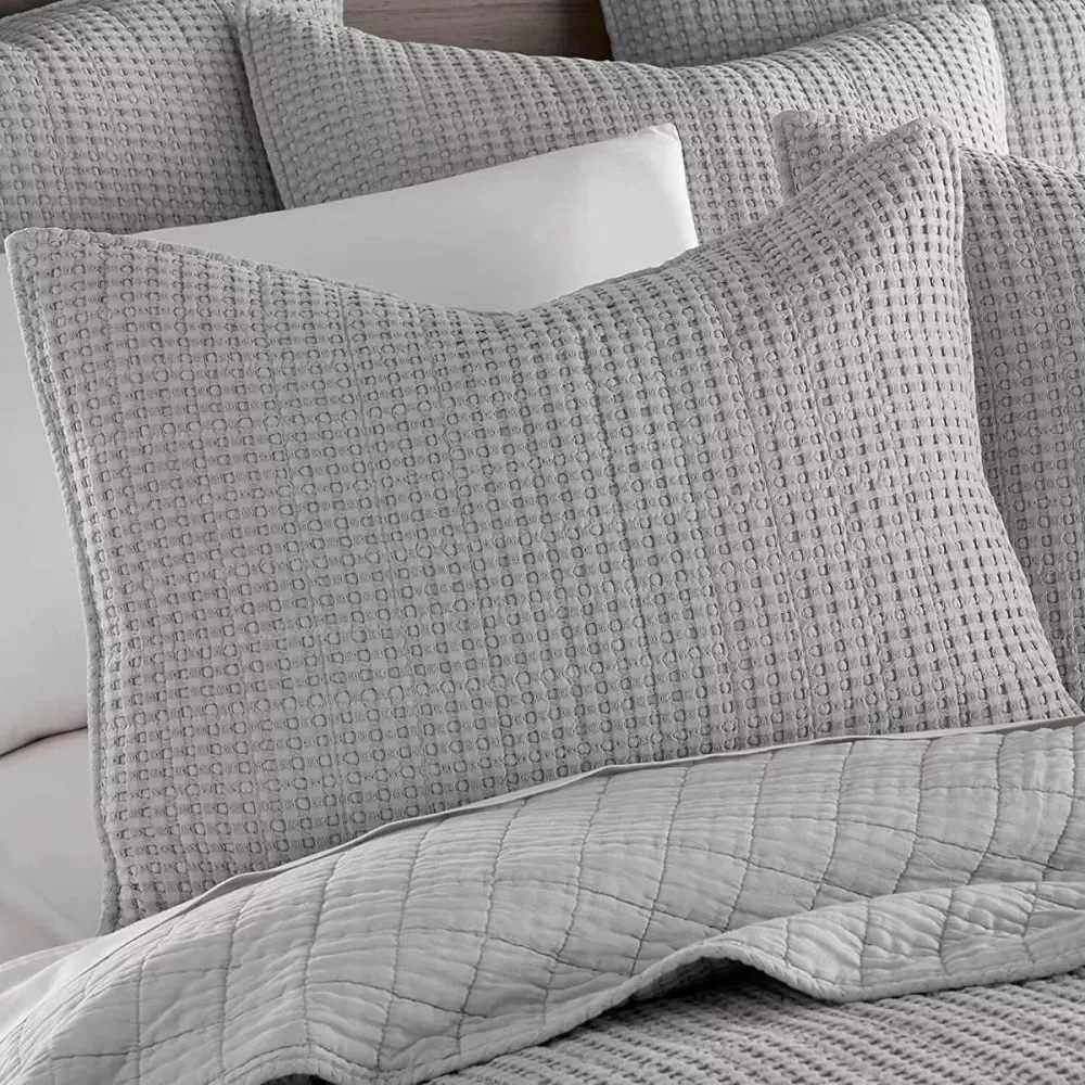 Colcha Bouti Abelie Stilia (Disponibile in colore Grigio o Naturale)