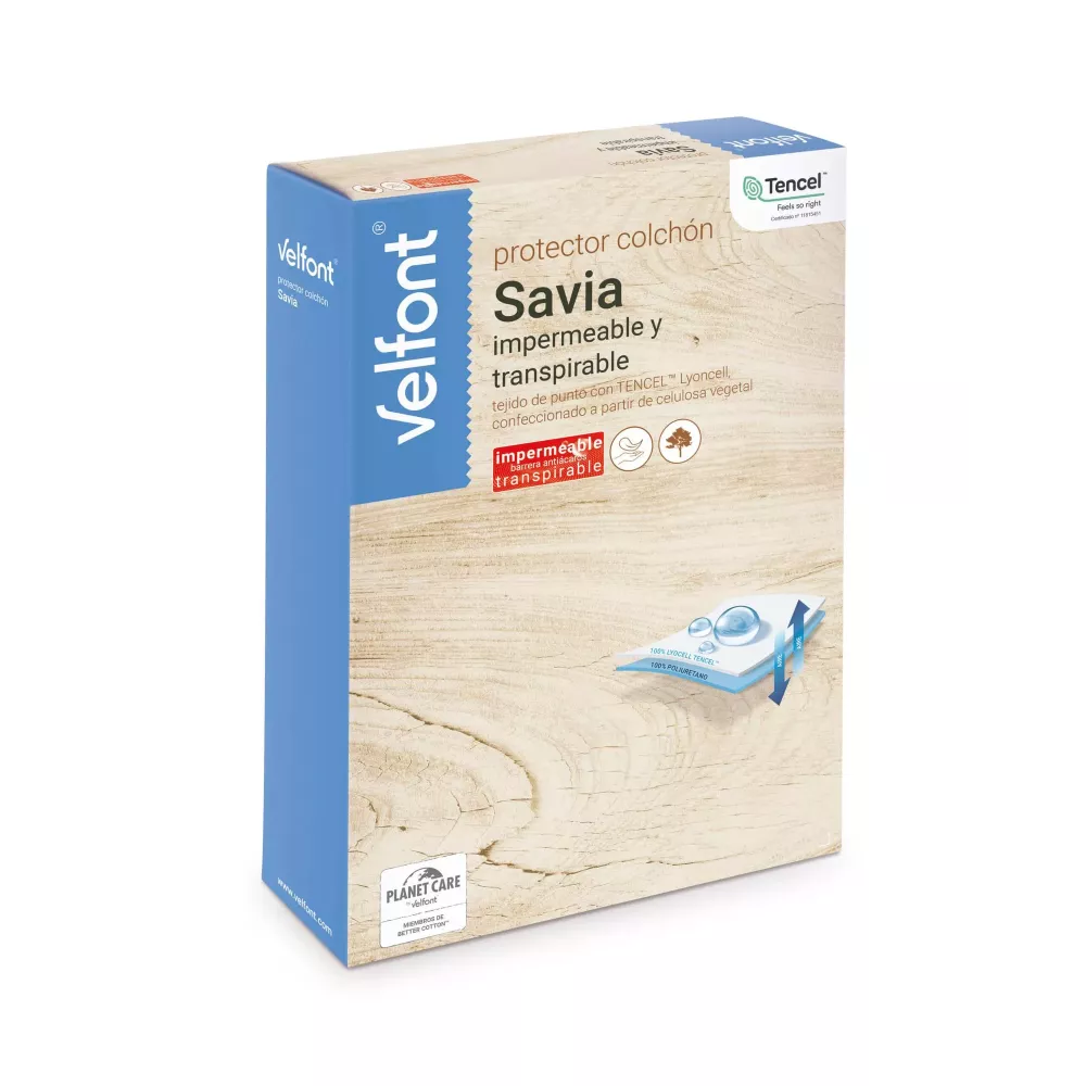 Coprimaterasso Savia Tencel