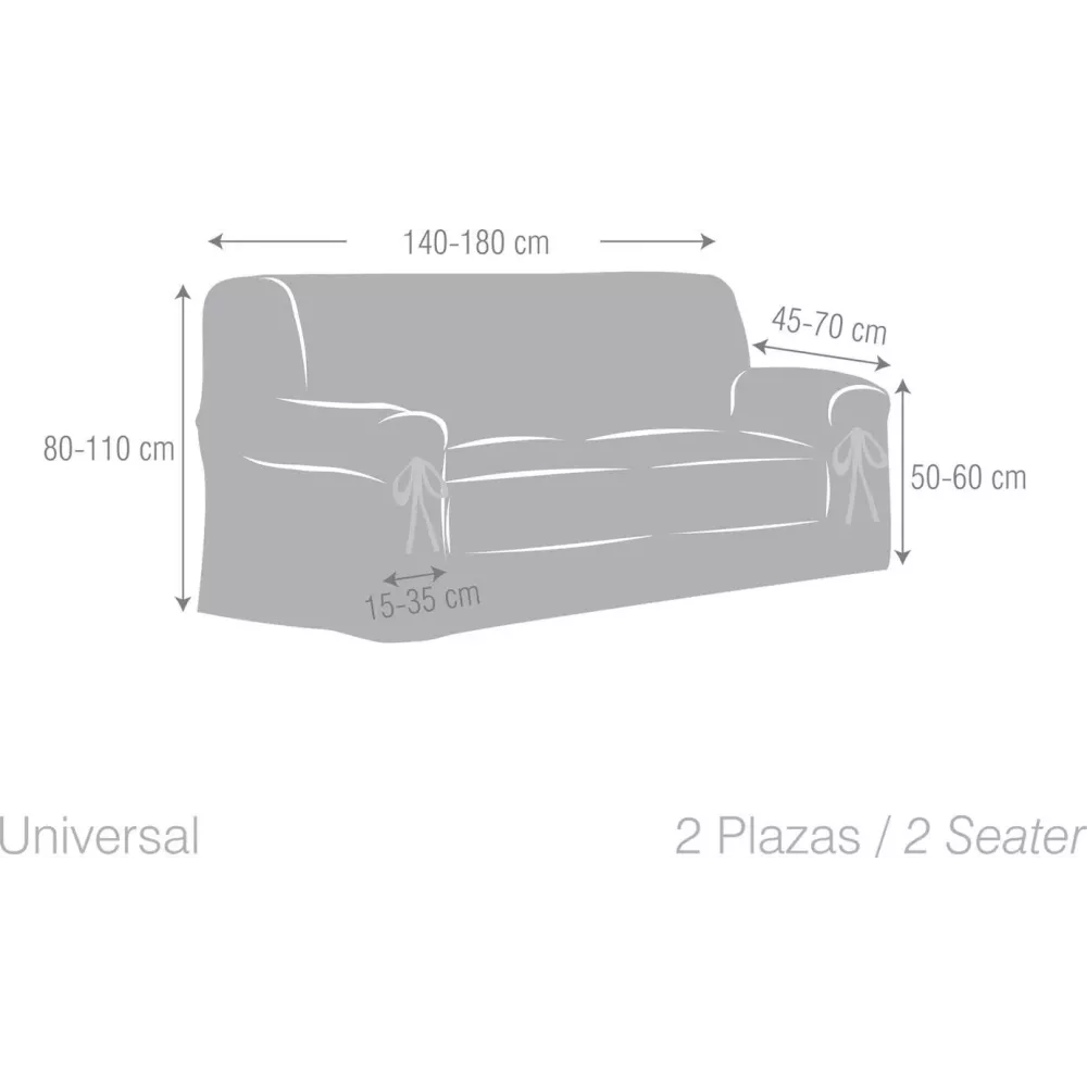 Universelle Indico Eysa Sofabezüge