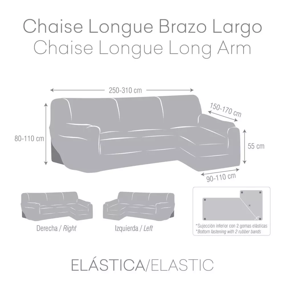 Elastische Sofaabdeckung Troya Eysa