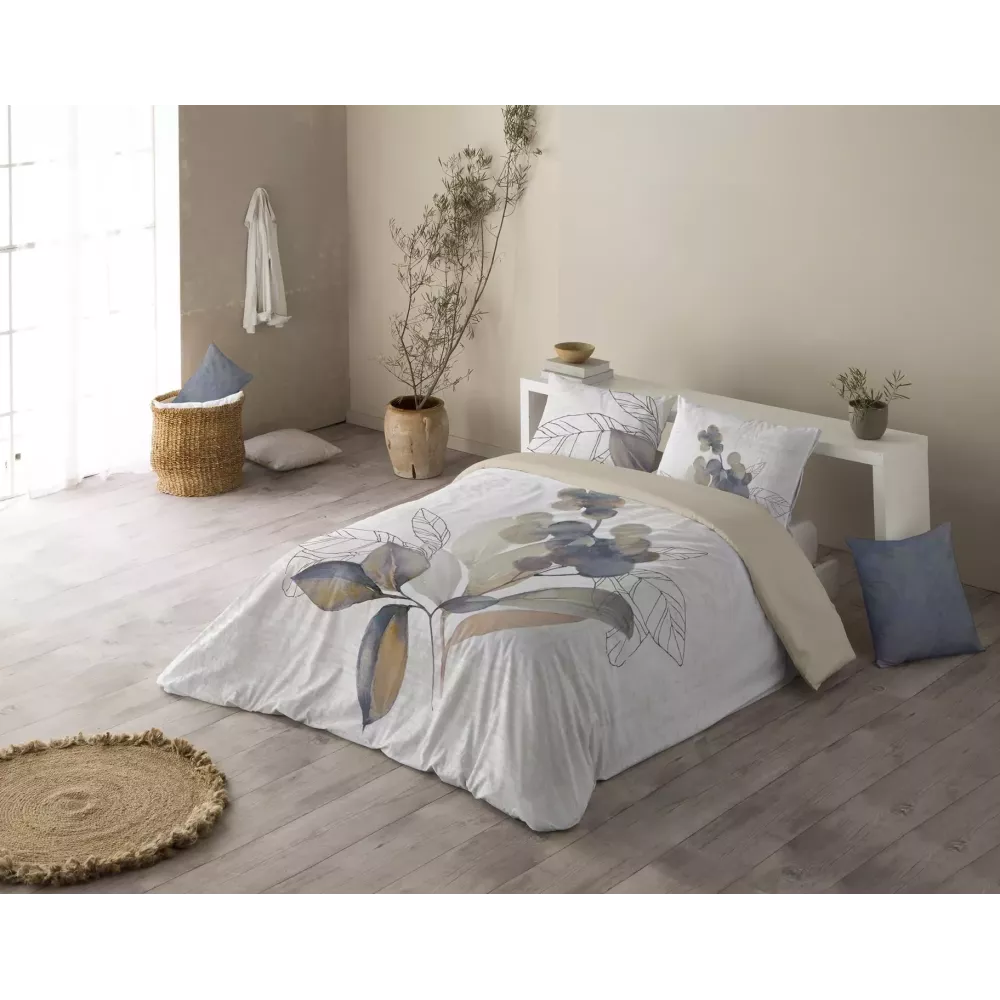 Duetto Housse de Couette Roc Blanc Naturals
