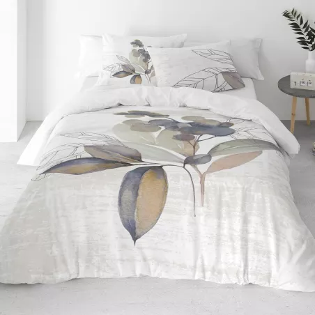 Duetto Housse de Couette Roc Blanc Naturals