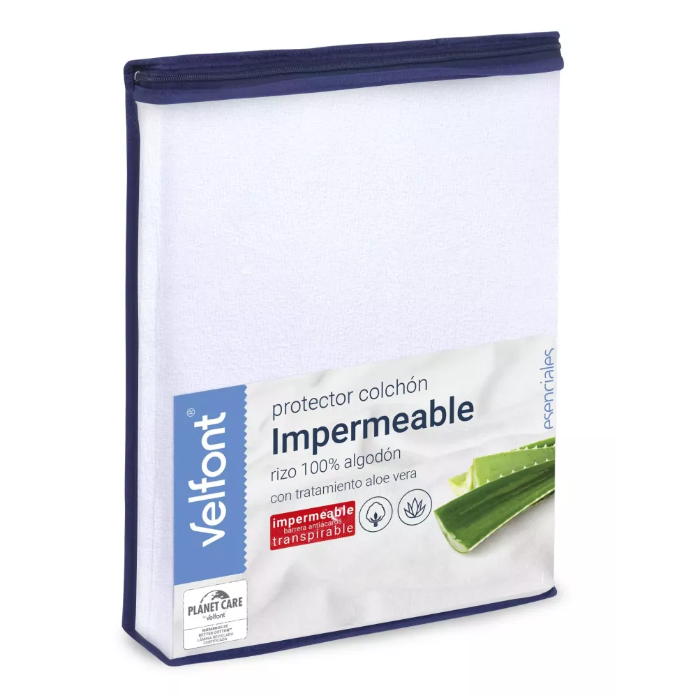 Coprimaterasso Rizo Aloe Vera Impermeabile Velfont