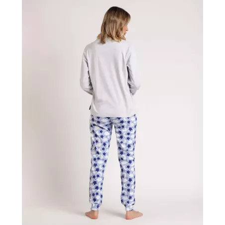 Pijama Dona Hivern 62623 Gris Admas
