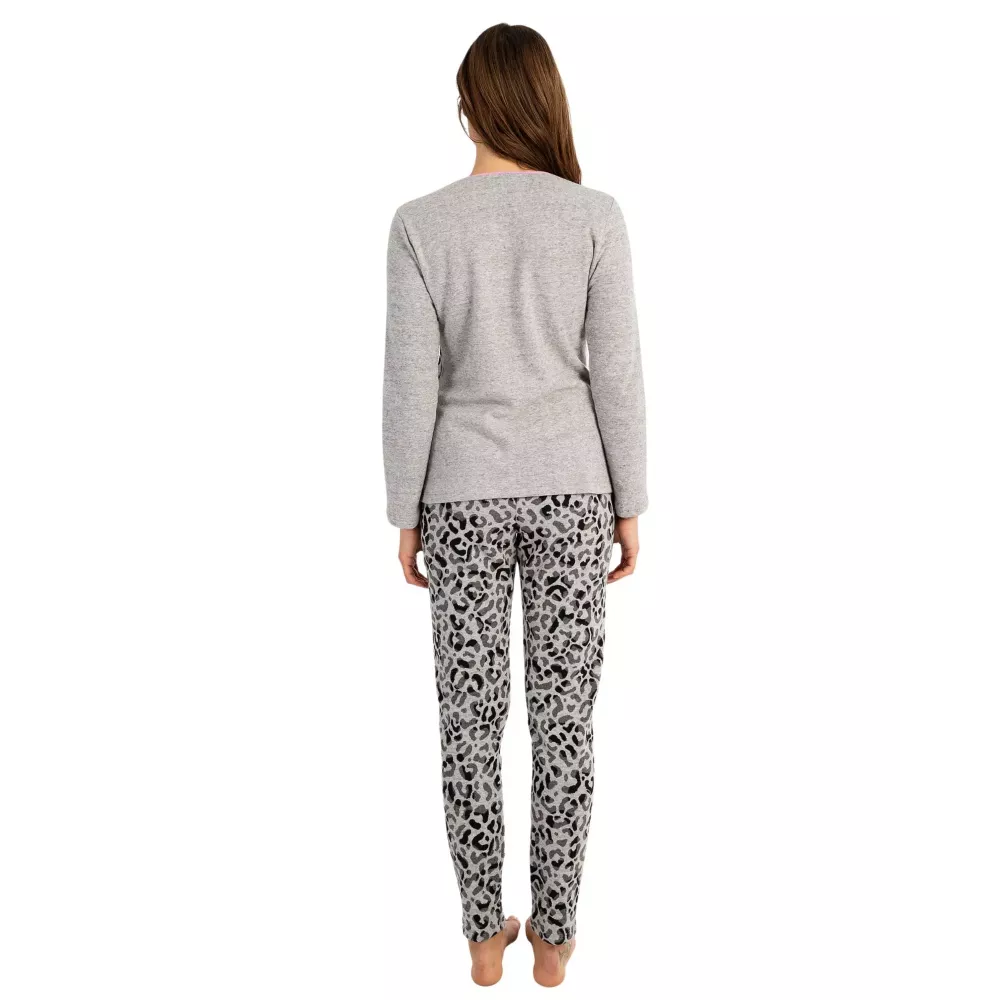 Pijama Dona Hivern 741229 Gris Massana