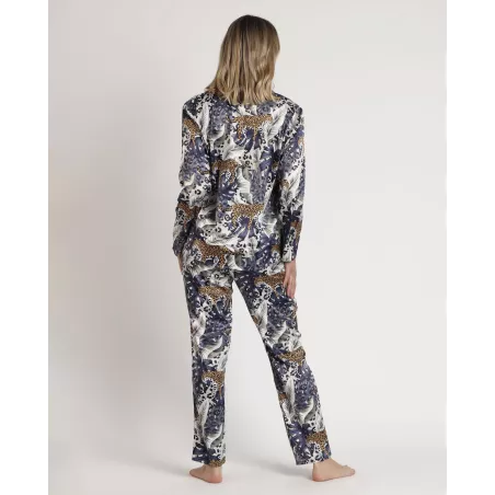Pigiama Donna Inverno 62556 Pelle Admas