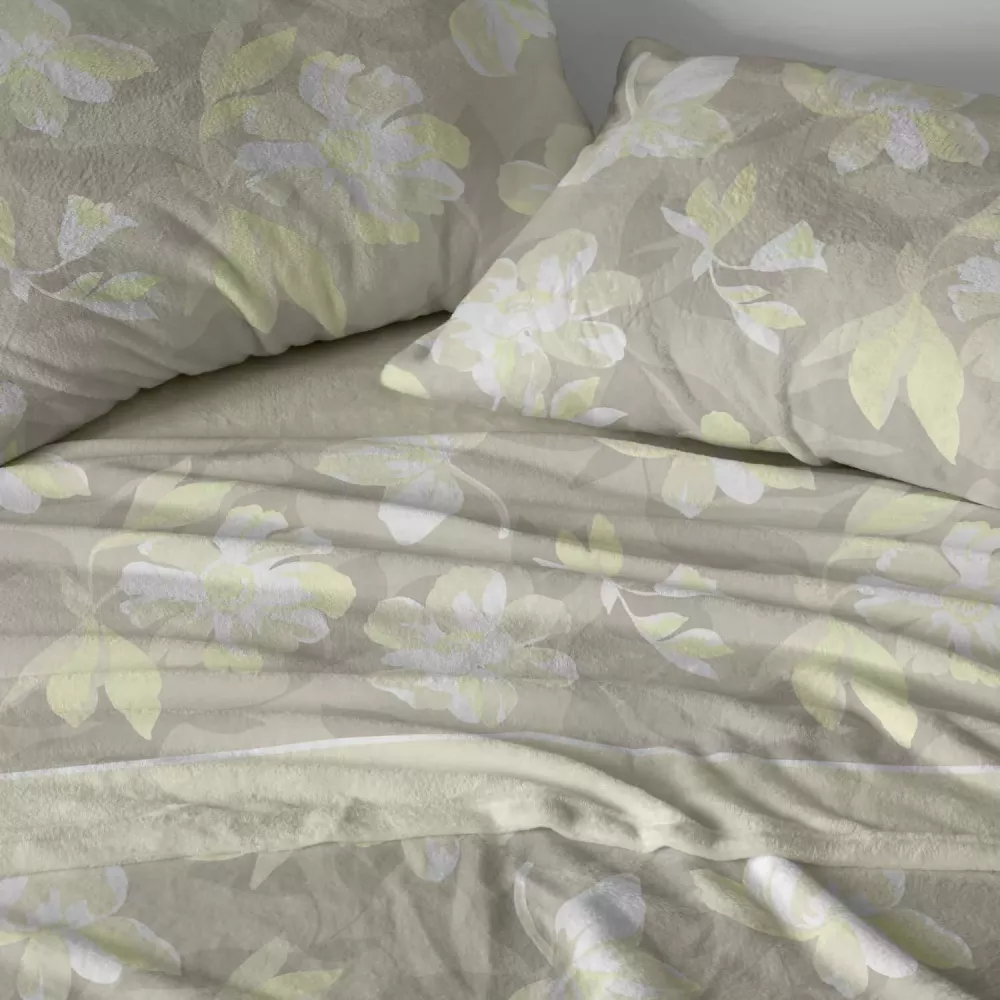Set di Lenzuola Coralina 986 Lima Burrito Blanco