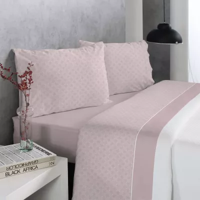 Bettspiel Korallenrosa Waldan Reig Marti