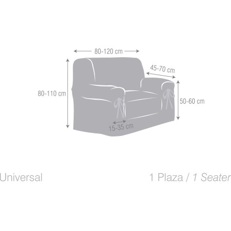Funda de sofá Universal Mid Eysa Eysa Confección