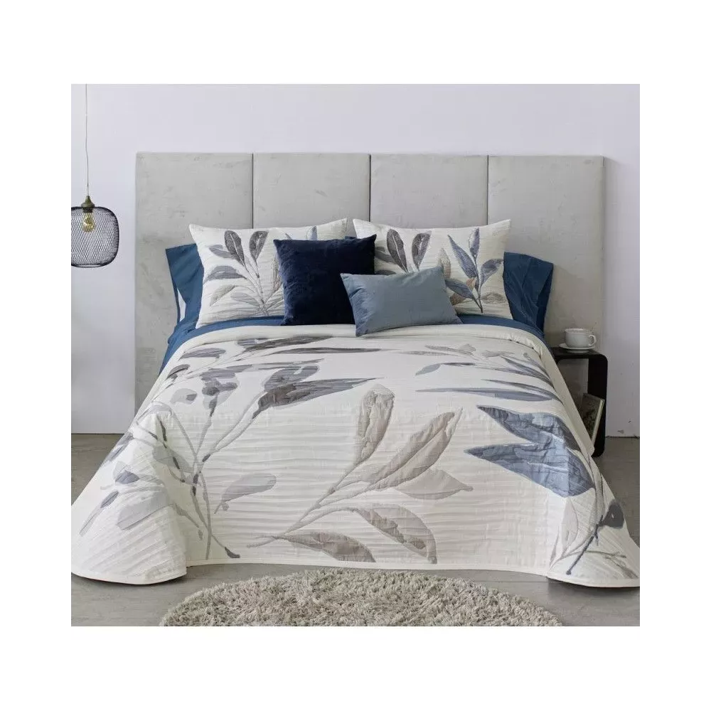 Edredão de verão Reversível Jacquard Azul Lamar Reig Marti