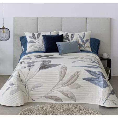 Edredão de verão Reversível Jacquard Azul Lamar Reig Marti