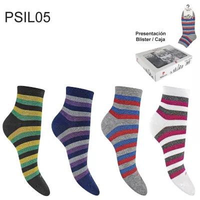 2 Silberne Socken 05 Pierre Cardin