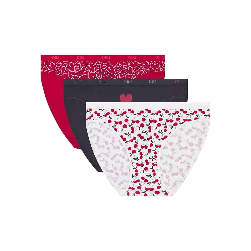 Pack 3 Cuecas Bikinis Dim les Pockets 4C17 Dim