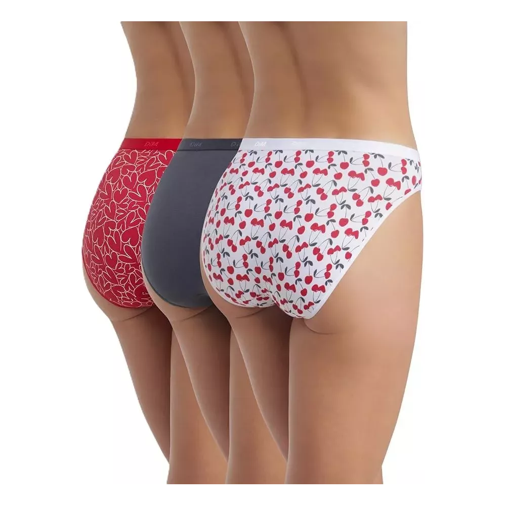 Pack 3 Cuecas Bikinis Dim les Pockets 4C17 Dim