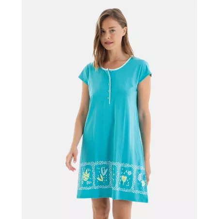 Frauenbluse L257218 Grün Massana