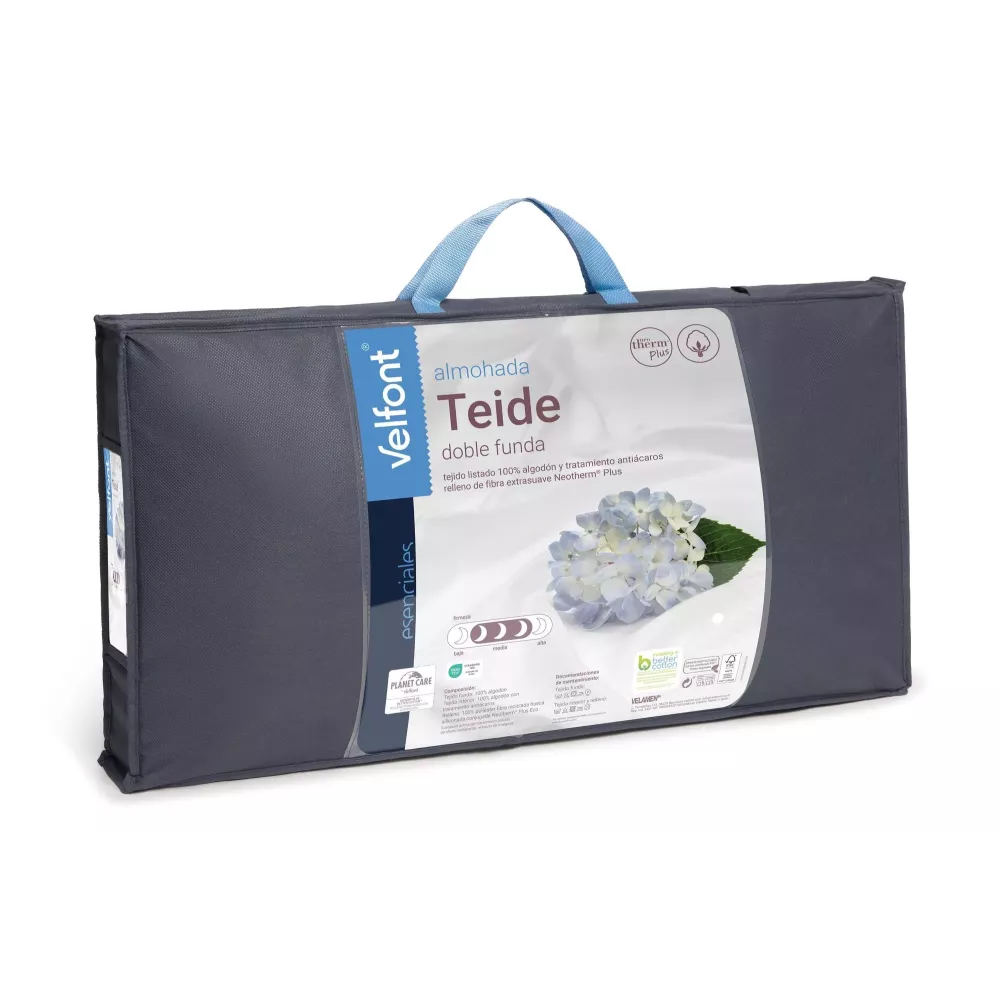 Faserkissen Teide Doppelfutter Velfont (Neues Modell)