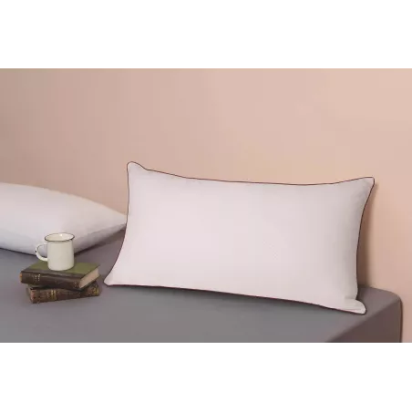 Oreiller Duna à Double Housse et Garnissage en Microfibre