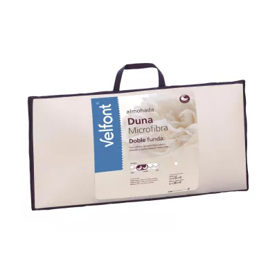 Oreiller Duna à Double Housse et Garnissage en Microfibre