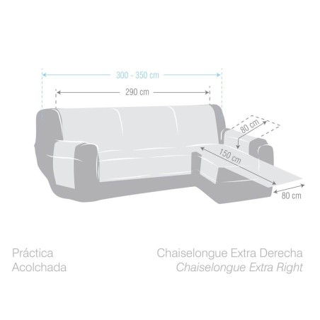 Funda de sofá Práctica Reversible Oslo Eysa Eysa Confección