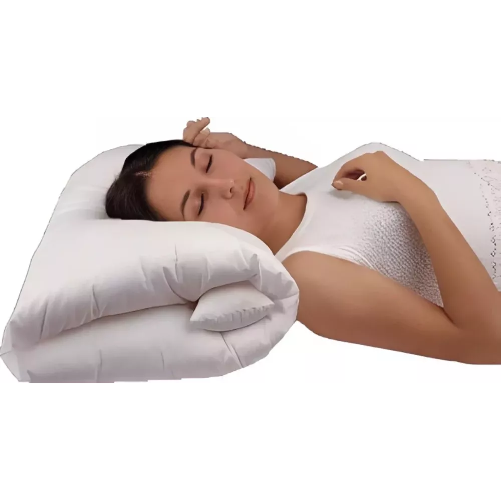 Almofada Ergonômica 67x42 cm Doreiller Moshy - Descanso Personalizado com Viscoelástico