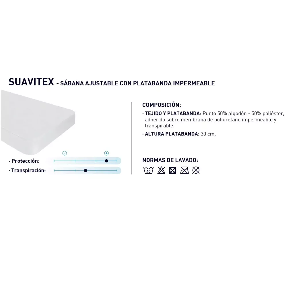 Protetor de Colchão Impermeável Suavitex Moshy