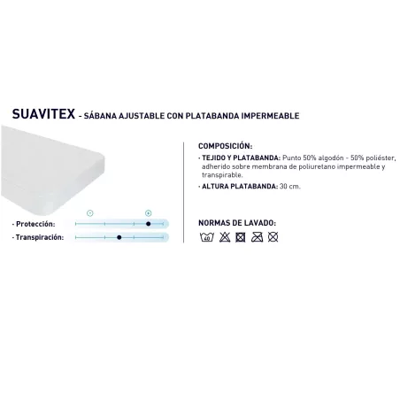 Protetor de Colchão Impermeável Suavitex Moshy