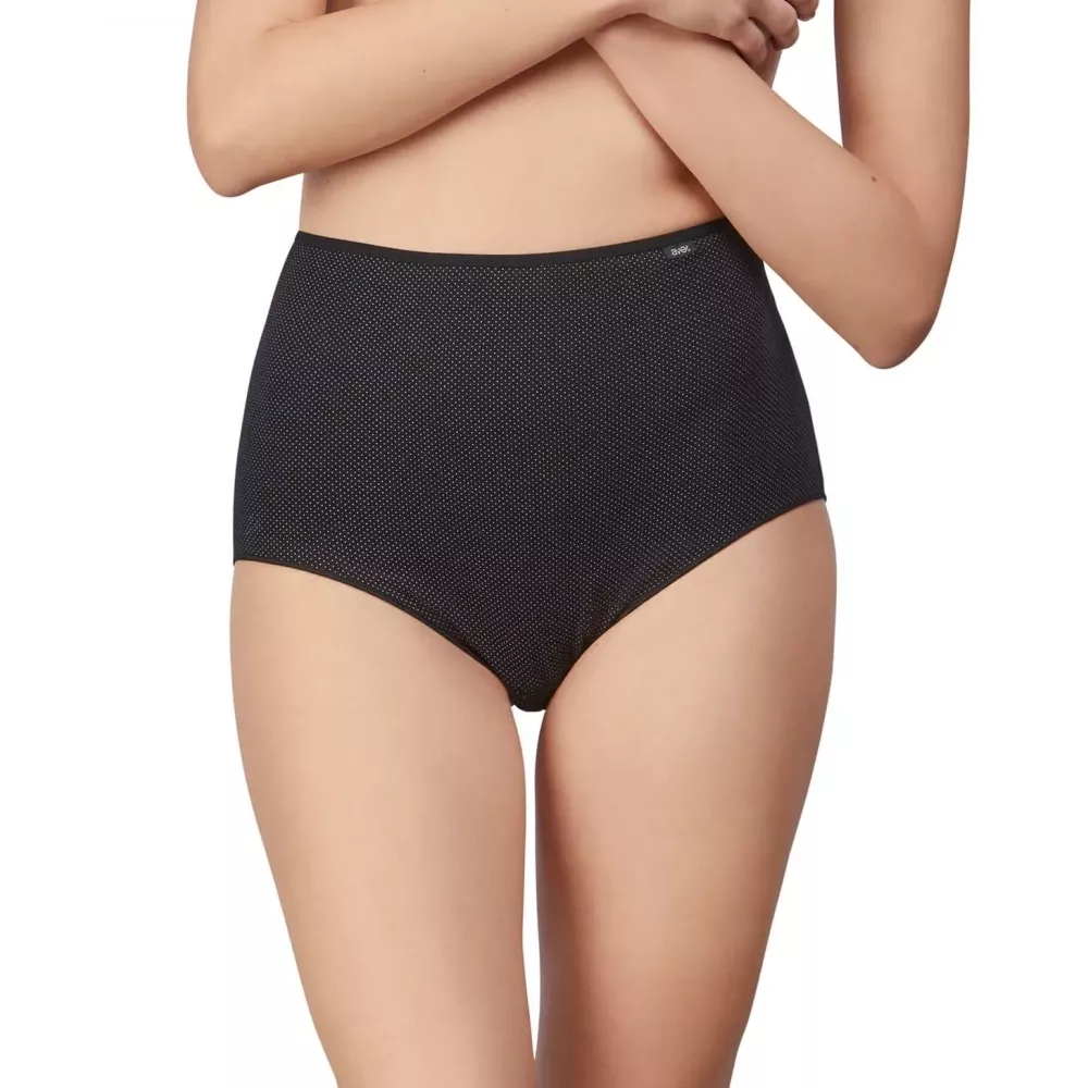 Hoher Slip 31562 Pünktchen Schwarz Avet